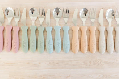 Personalized Toddler Utensils (set of 3)