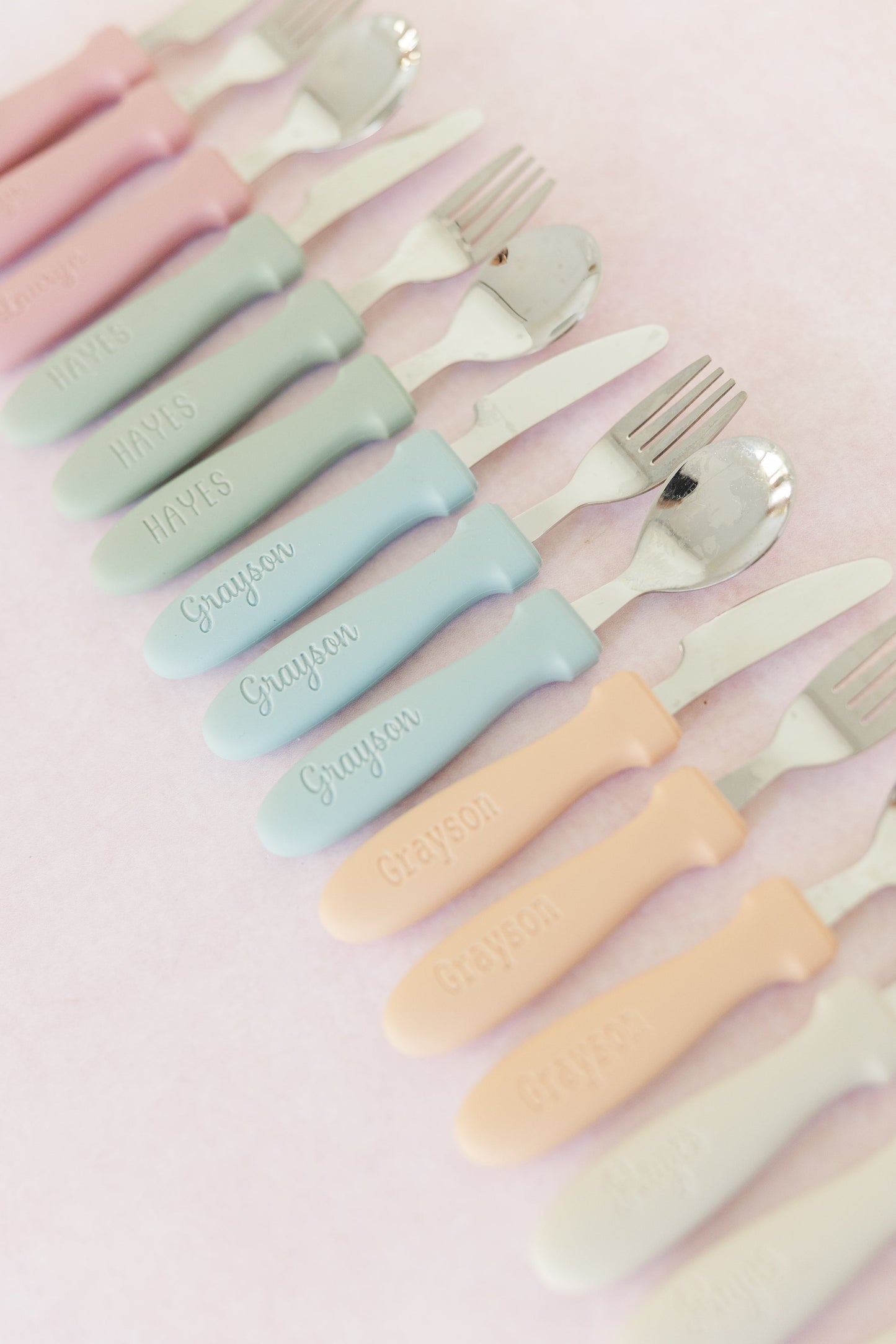 Personalized Toddler Utensils (set of 3)